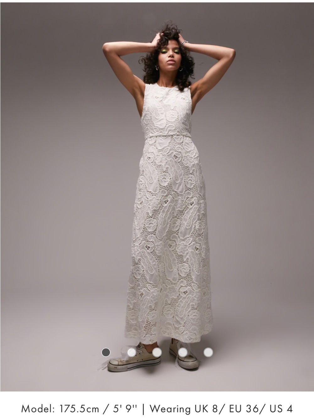 White Intricate Lace Maxi Dress - Perfect for Bridal Events! (NWT)